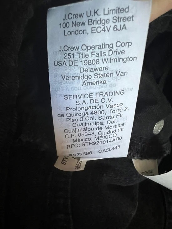 Madewell High Rise Denim Black Shorts Size 27 - Picture 9 of 12